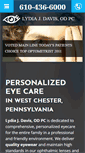 Mobile Screenshot of daviseyecare.net